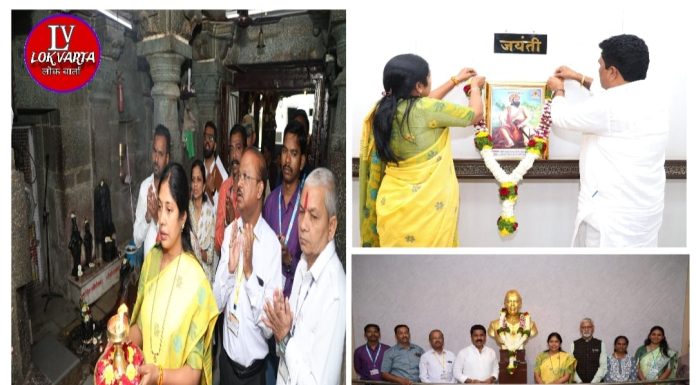 पुणे महानगरपालिकेच्या वर्धापन दिनानिमित्त: महापौर मंजुषा नागपुरे यांच्या हस्ते कसबा गणपतीची महाआरती, आणि महापुरुषांना अभिवादन
